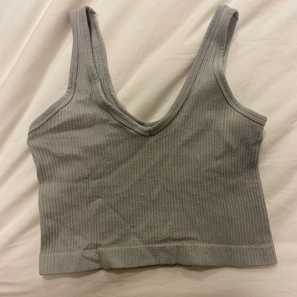 Light gray out from under (urban outfitters) tank top